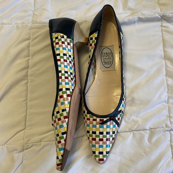 Emma Hope’s Shoes kitten heel - so different and cute! They fit like a 9-9.5. - Picture 2 of 5